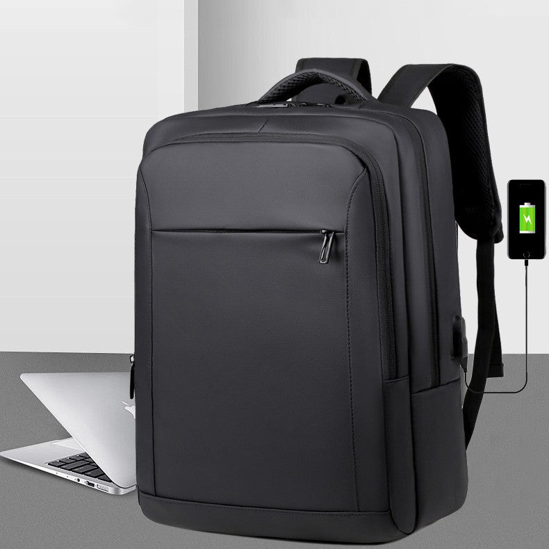 Wasserdichte Business-Computer-Tasche mit USB – Bild 8 | LuxeStyle