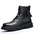 Winterstiefel aus Leder