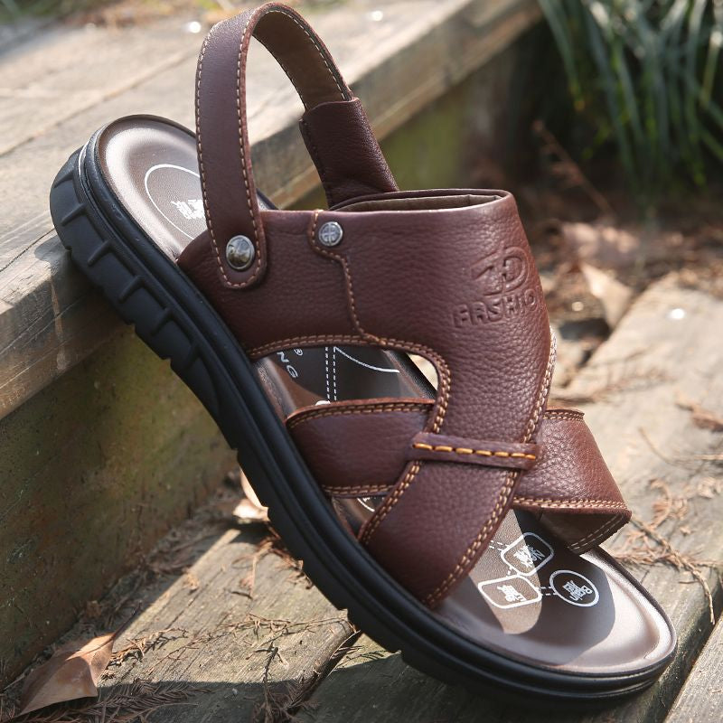 Herren Leder-Sandalen