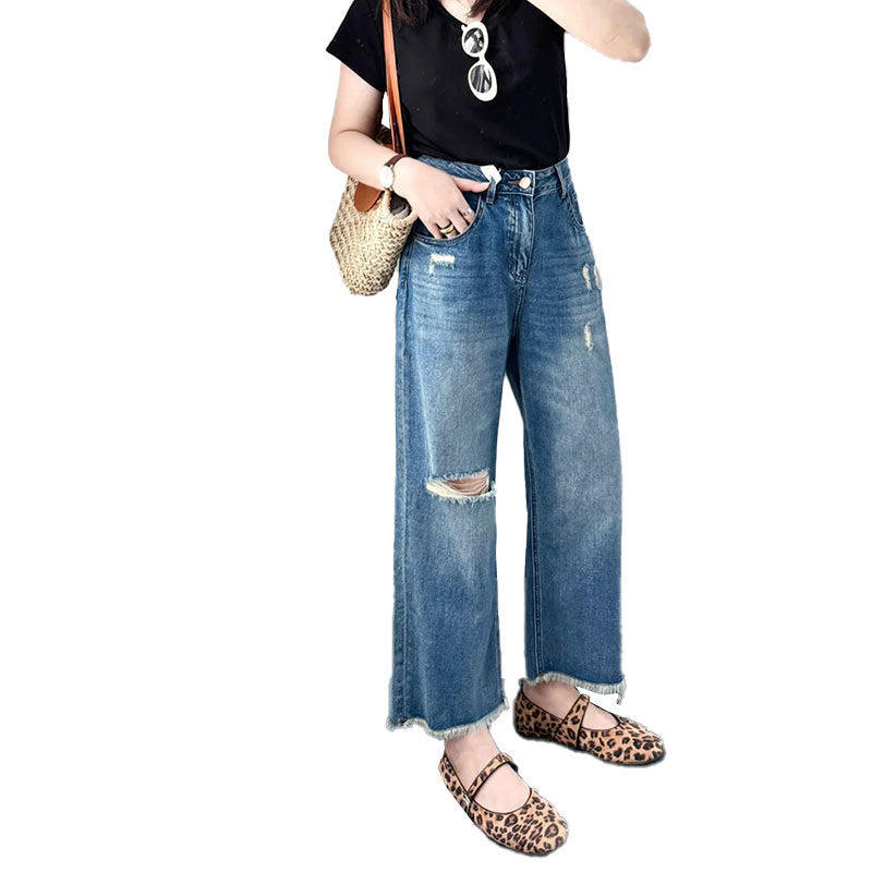 Bequeme Capri-Jeans im Casual-Look