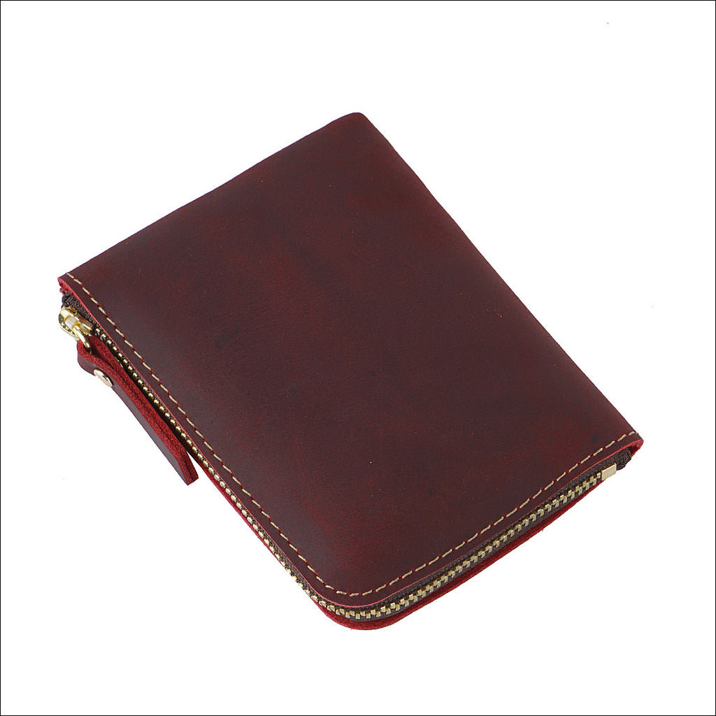 Handgemachtes Vintage Leder Portemonnaie