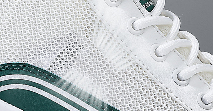Herren-Sneaker mit Farbblock und Netzstoff – Bild 6 | LuxeStyle