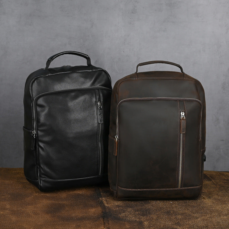 Leder-Reise-Rucksack für Herren – Bild 4 | LuxeStyle