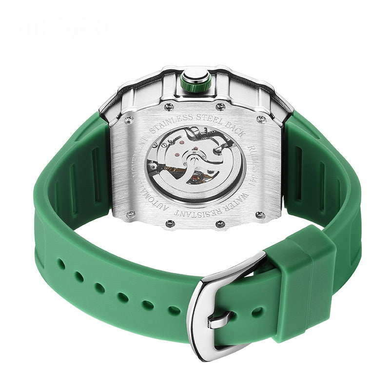 Sportliche Herrenuhr mit Silikonarmband