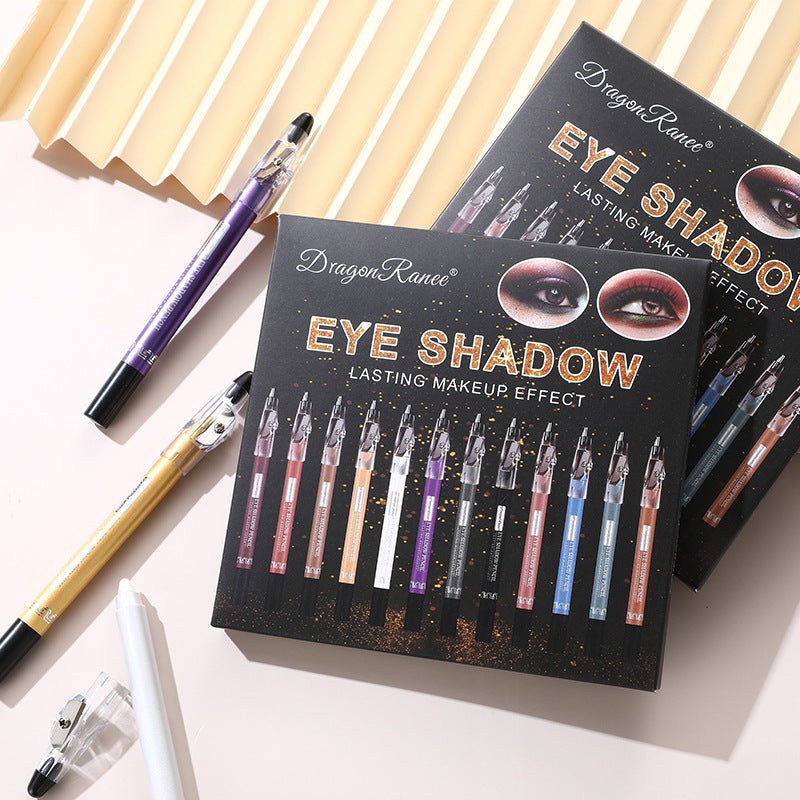 Braunes Augen-Schatten-Set