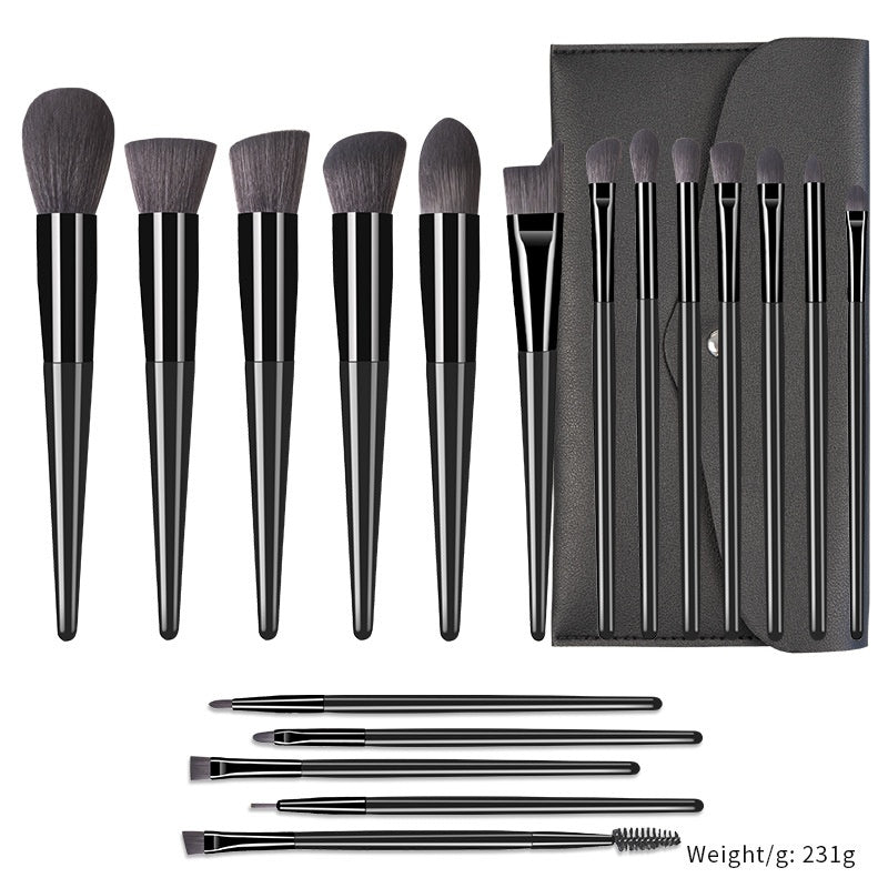 18-teiliges Champagner Pinselset – Bild 1 | LuxeStyle
