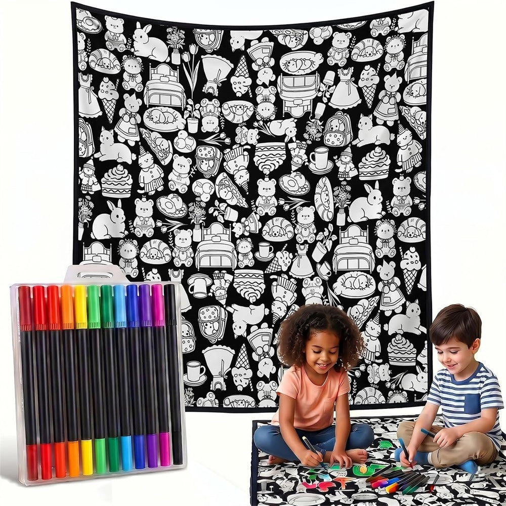 Kreative DIY-Decke für Zuhause