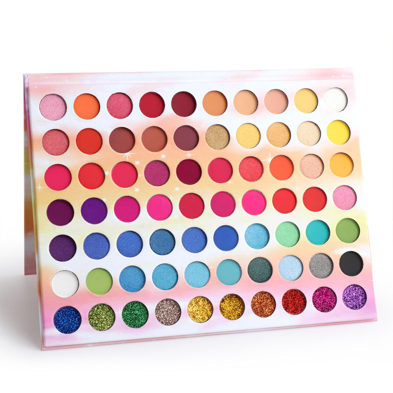 Matte Glitzer Metallic Augenstiftpalette – Bild 3 | LuxeStyle