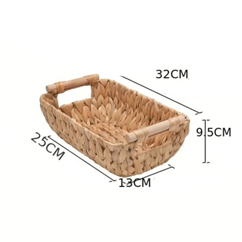 Aufbewahrungsbox aus Wasserhyazinthe, Rattan – Bild 5 | LuxeStyle