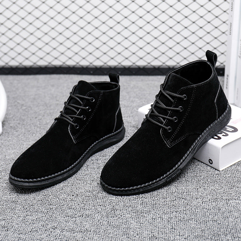 Britische High-Top Casual Lederschuhe – Bild 9 | LuxeStyle