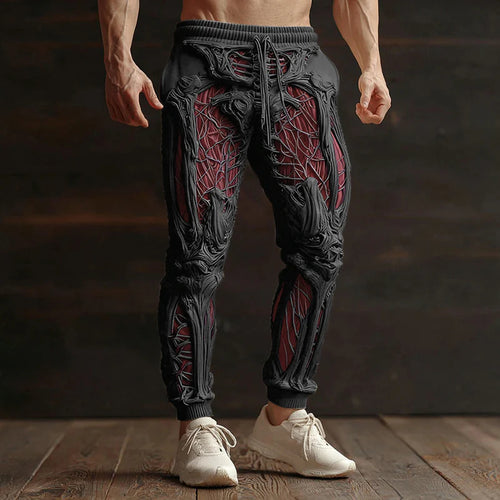 3D Digital-Print Yoga Leggings für Damen