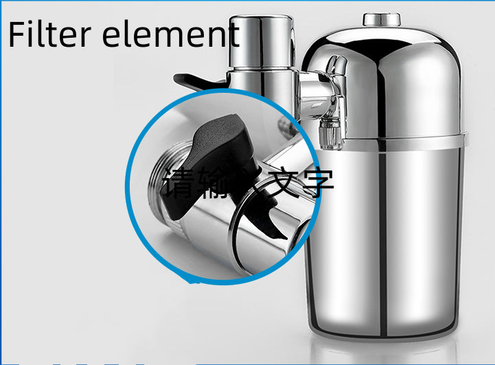 Wasserhahnfilter aus Edelstahl