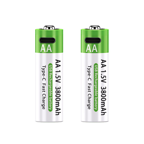 AA Lithium-Akku, 1.5V, USB-C, 3800mWh – Ansicht 2