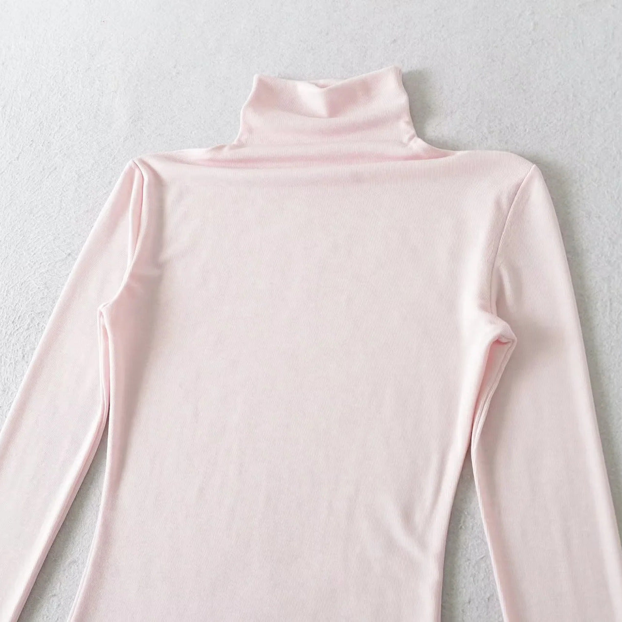 Stretch-Turtleneck Langarmshirt für Damen – Ansicht 8