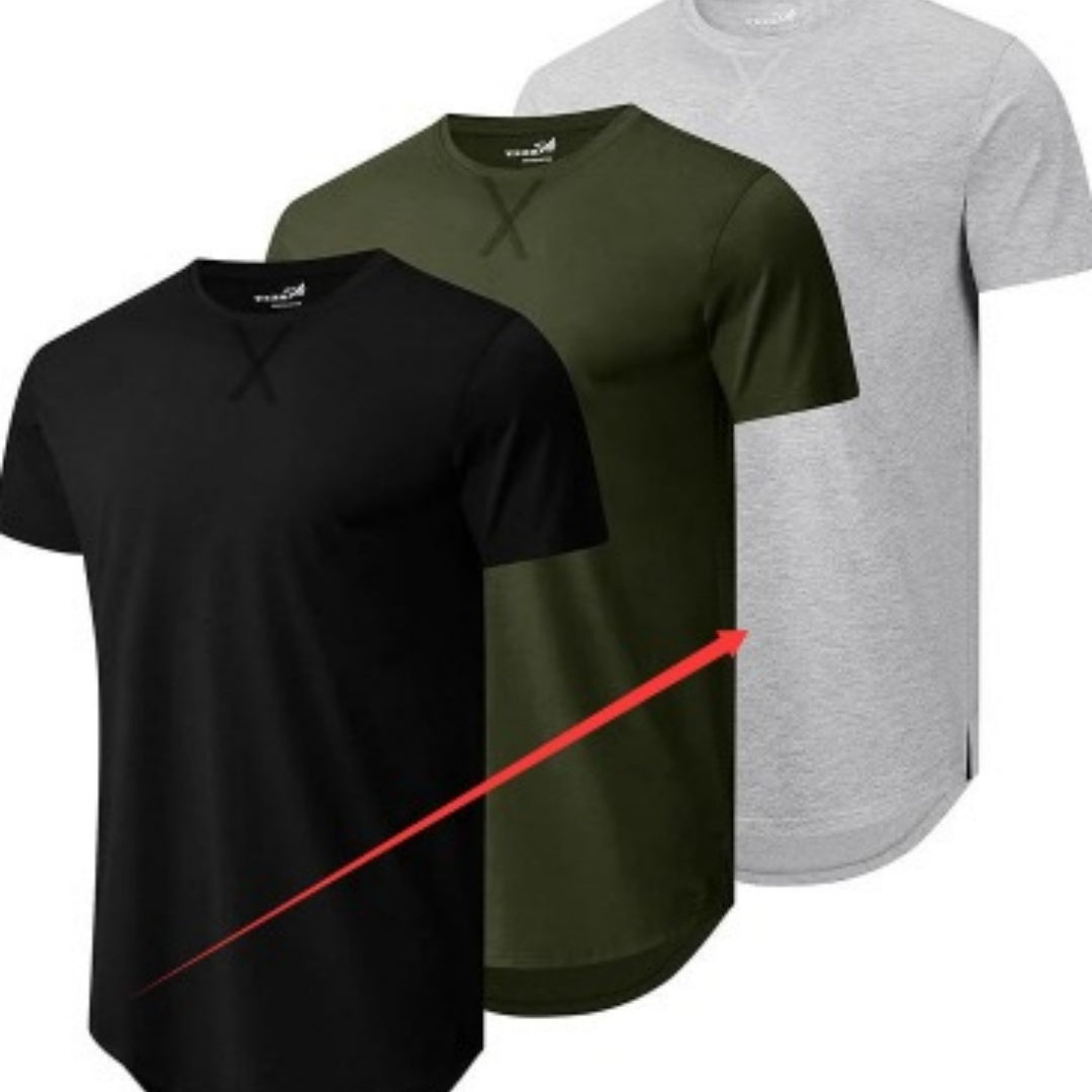 Lässiges Kurzarm-Shirt aus Baumwoll-Mix
