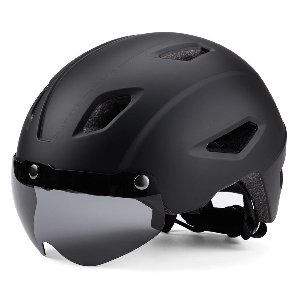 Kinder Velohelm mit Magnetbrille