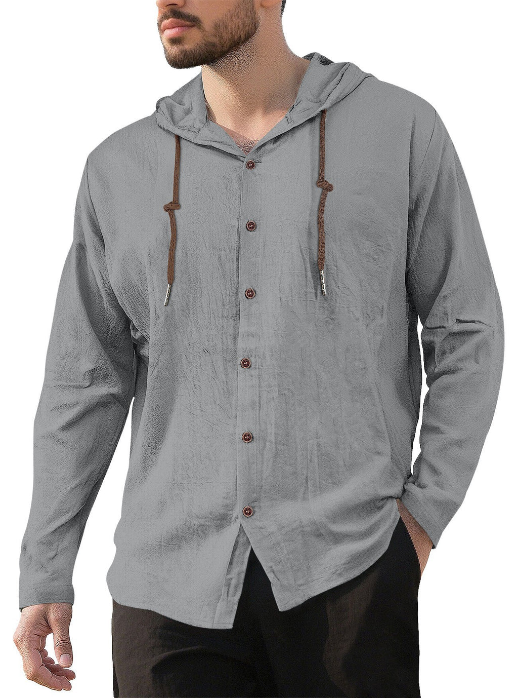Legeres Langarmshirt aus Baumwolle