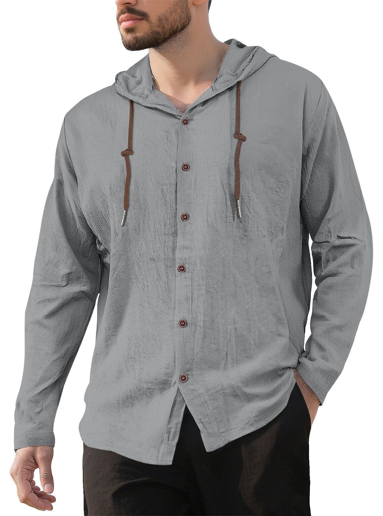Legeres Langarmshirt aus Baumwolle