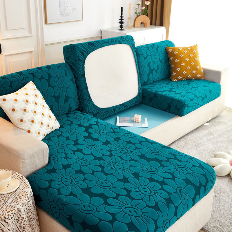 Sofa-Kissenhusse mit Jacquard-Muster