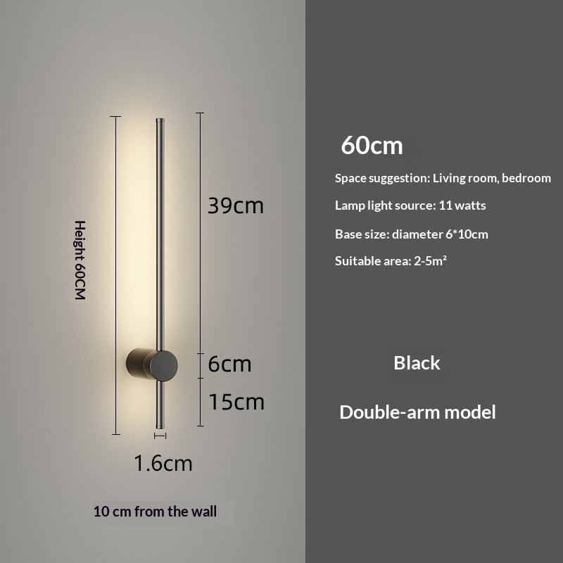 Minimalistische Wandlampen-Strip 60-150 cm – Bild 9 | LuxeStyle