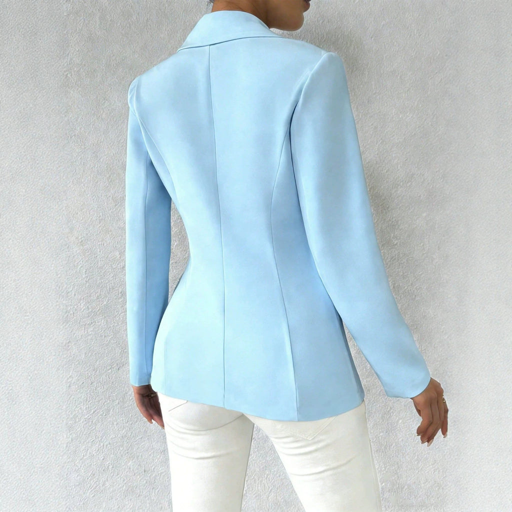 Hellblaue Blazer