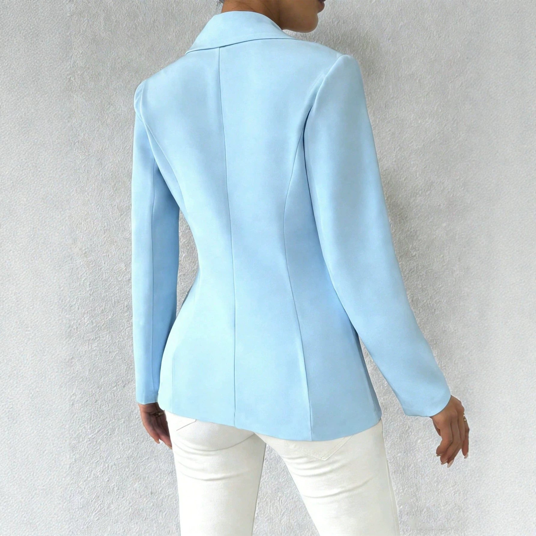 Hellblaue Blazer
