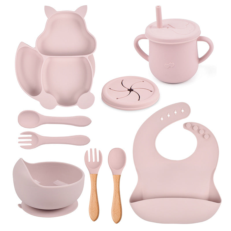 Eichhörnchen Baby Esslern-Set aus Silikon – Bild 10 | LuxeStyle