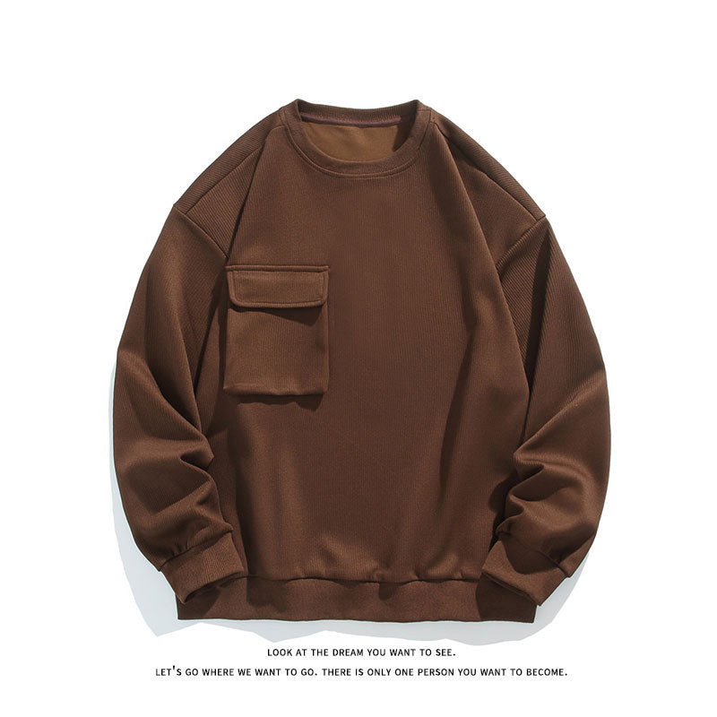 Sportlich-legeres Sweatshirt mit Rundhalsausschnitt – Ansicht 4