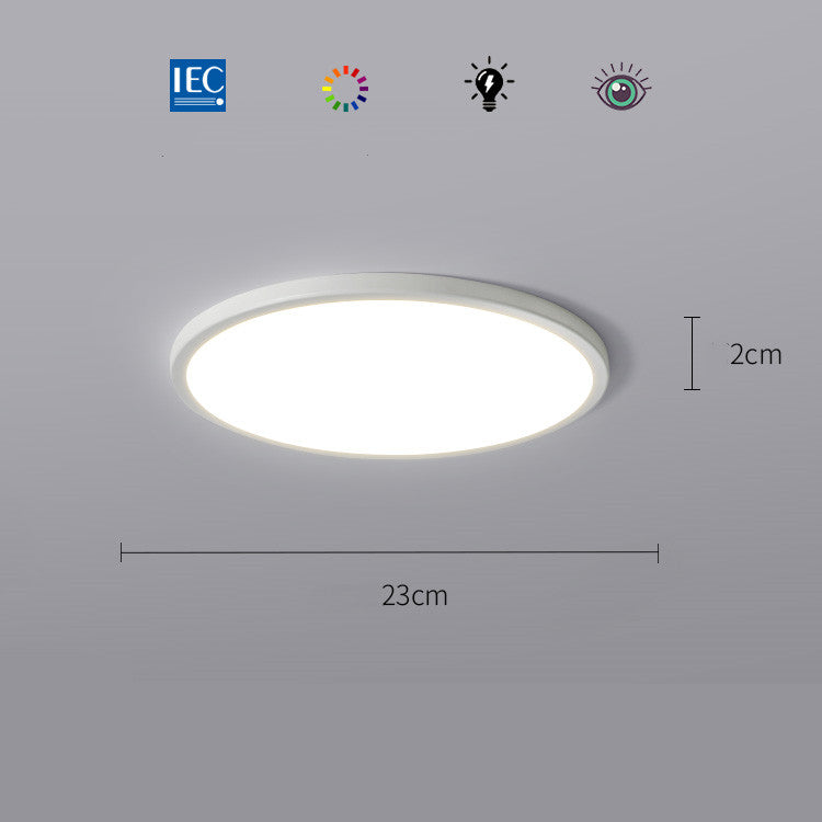 Ultradünne LED-Deckenleuchte, rund | LuxeStyle