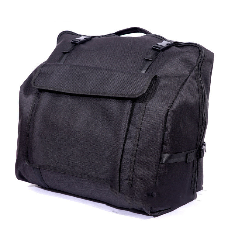 Akkordeon-Tasche mit doppelten Schultergurten – Bild 5 | LuxeStyle