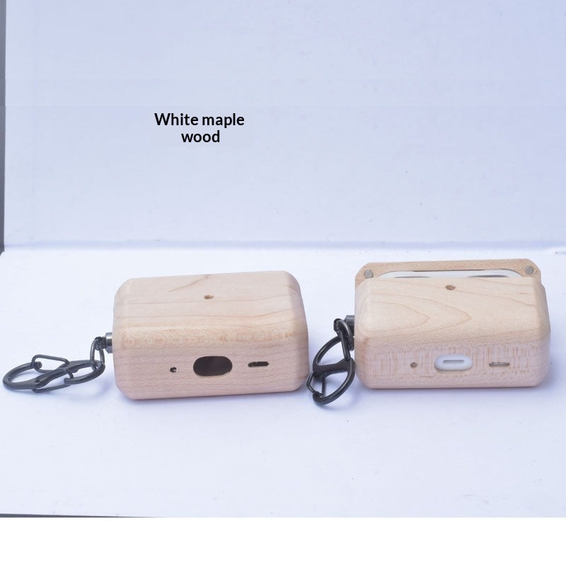 Bluetooth Kopfhörer-Etui aus Nussholz