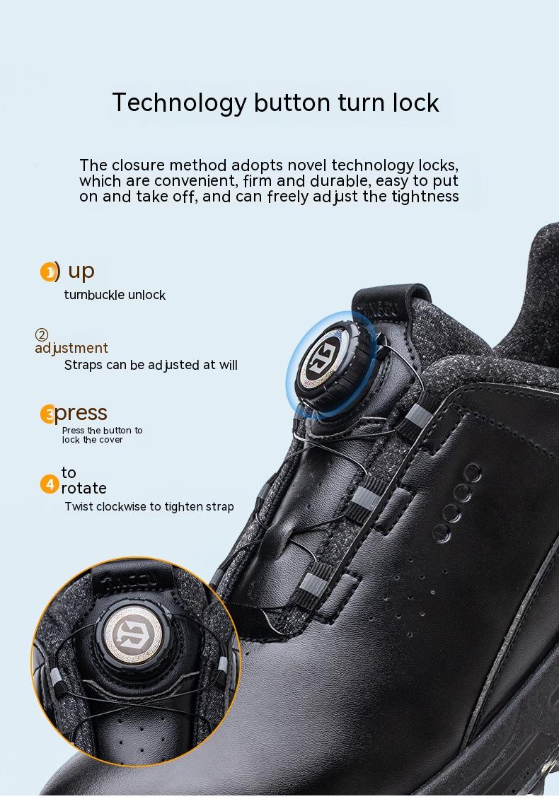 Sicherheits-Schuhe mit Drehverschluss