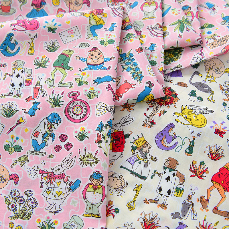 Baumwollstoff mit Cartoon-Print für Kinder – Bild 5 | LuxeStyle