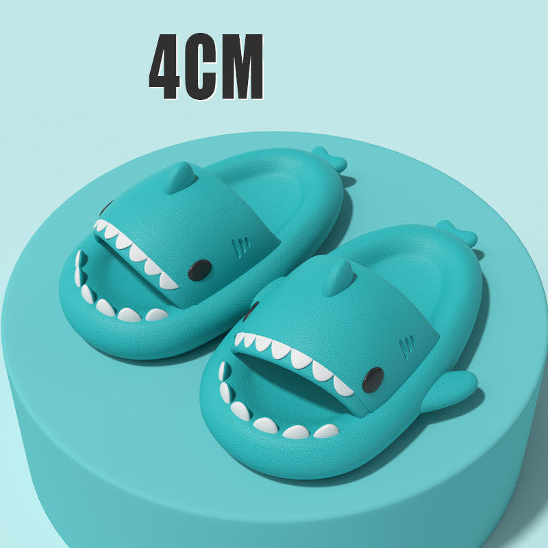 Shark-Cartoon-Slipper, weich & rutschsicher