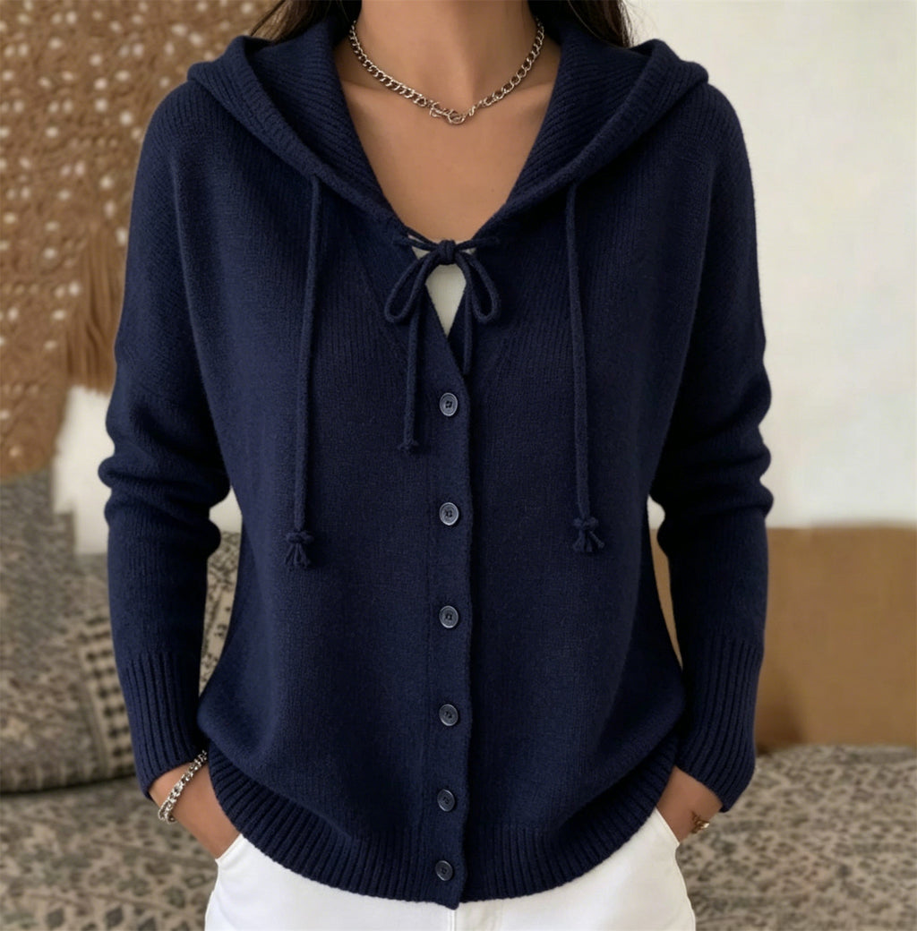 Damen-Langarmkleid aus Polyester