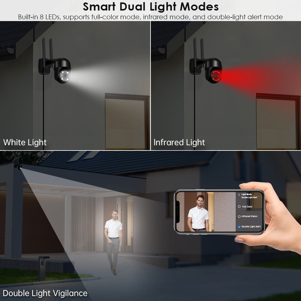 Megapixel Wifi Aussenkamera 4K – Bild 6 | LuxeStyle