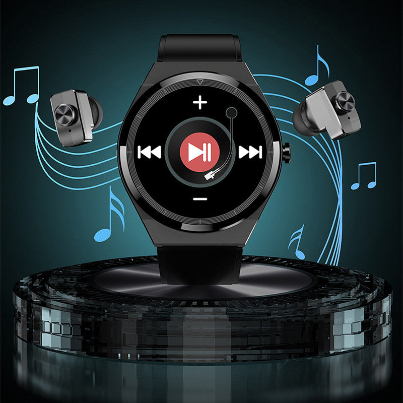 2-in-1 Bluetooth Smartwatch mit Herzfrequenz