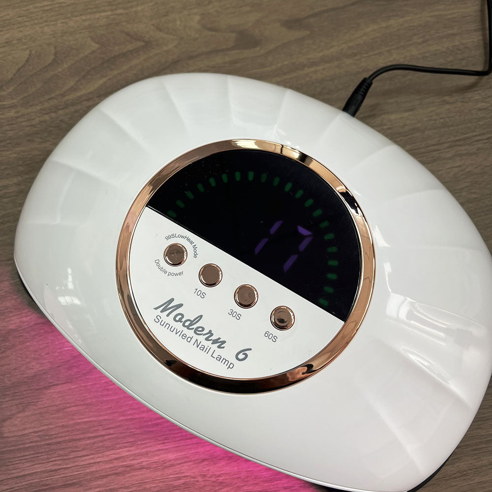 Hand-Hotlampe Rotlicht (Weiss/Pink) | LuxeStyle