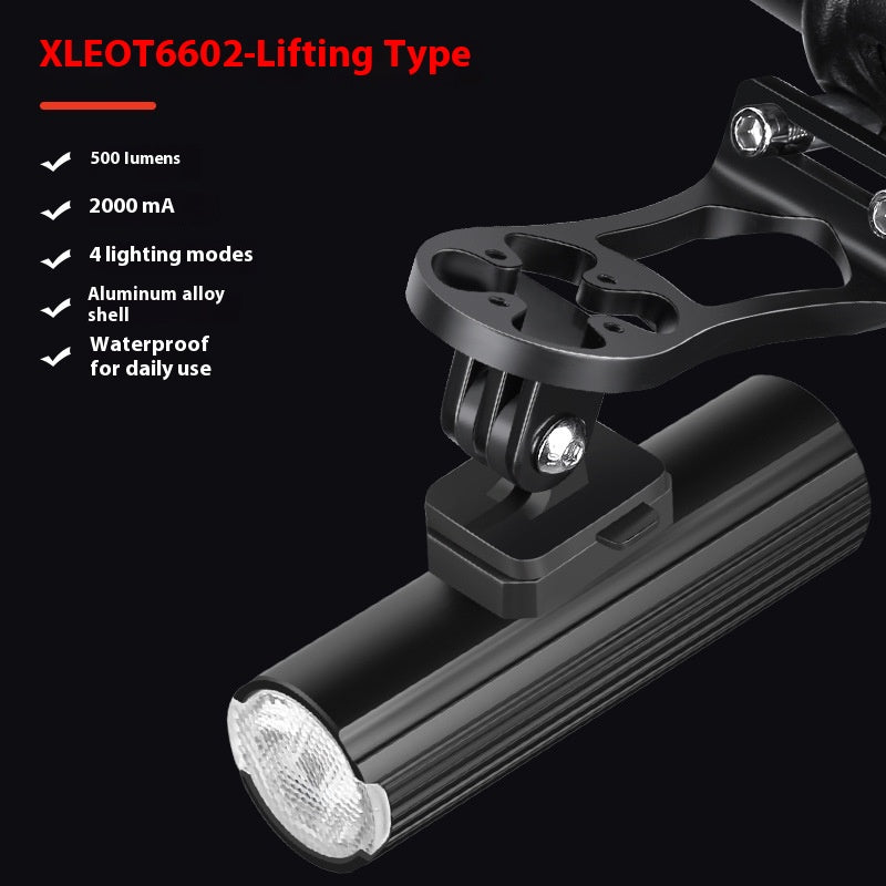 Velo-Scheinwerfer aus Aluminium, 500 Lumen