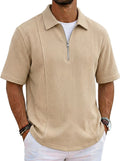 LuxeStyle Sportliches Halb-Zip Polo-Shirt mit U-Boot-Ausschnitt – Bild 9 – LuxeStyle Schweiz