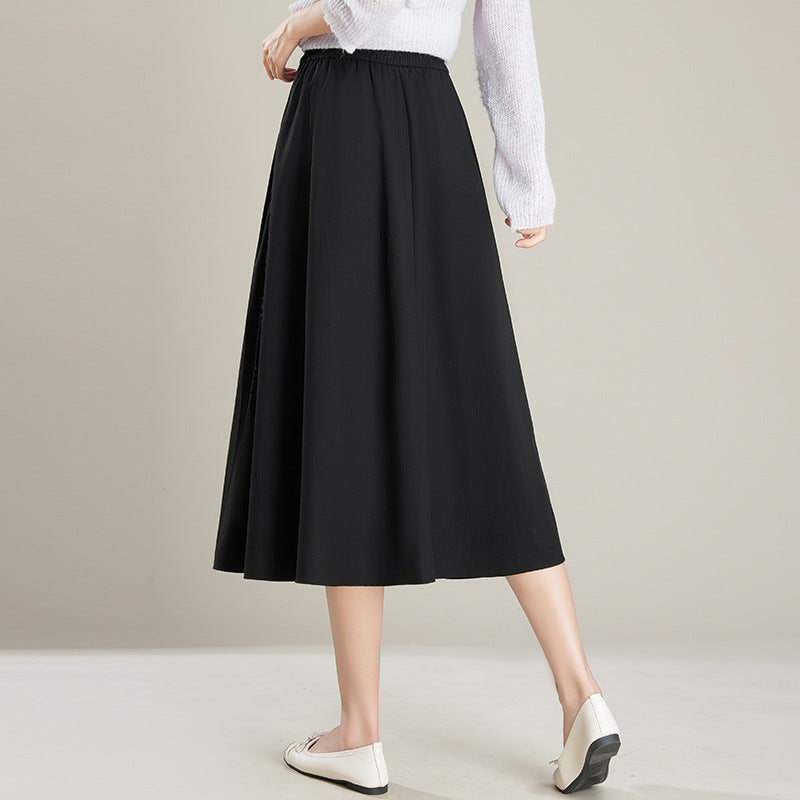 Eleganter A-Linien Midirock