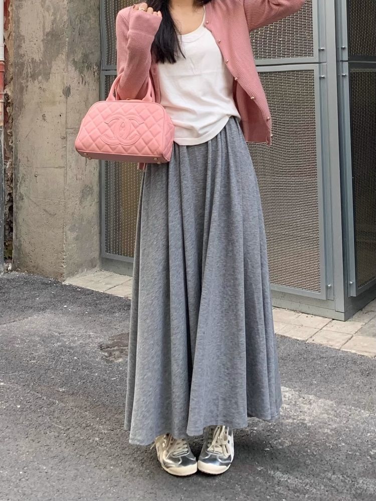 High-Waist Jupe im Sticky-Rice-Stil