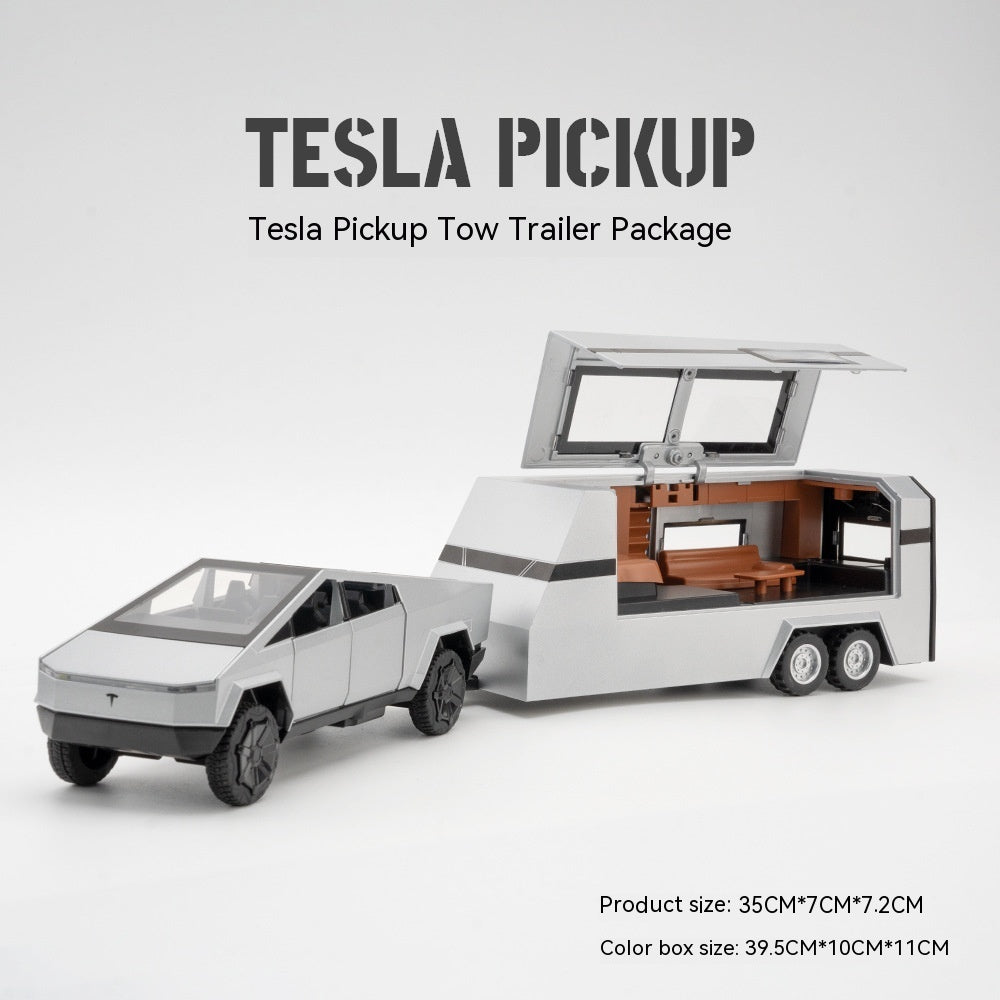 Tesla Pickup Trailer Modellauto (1:32) – Bild 11 | LuxeStyle