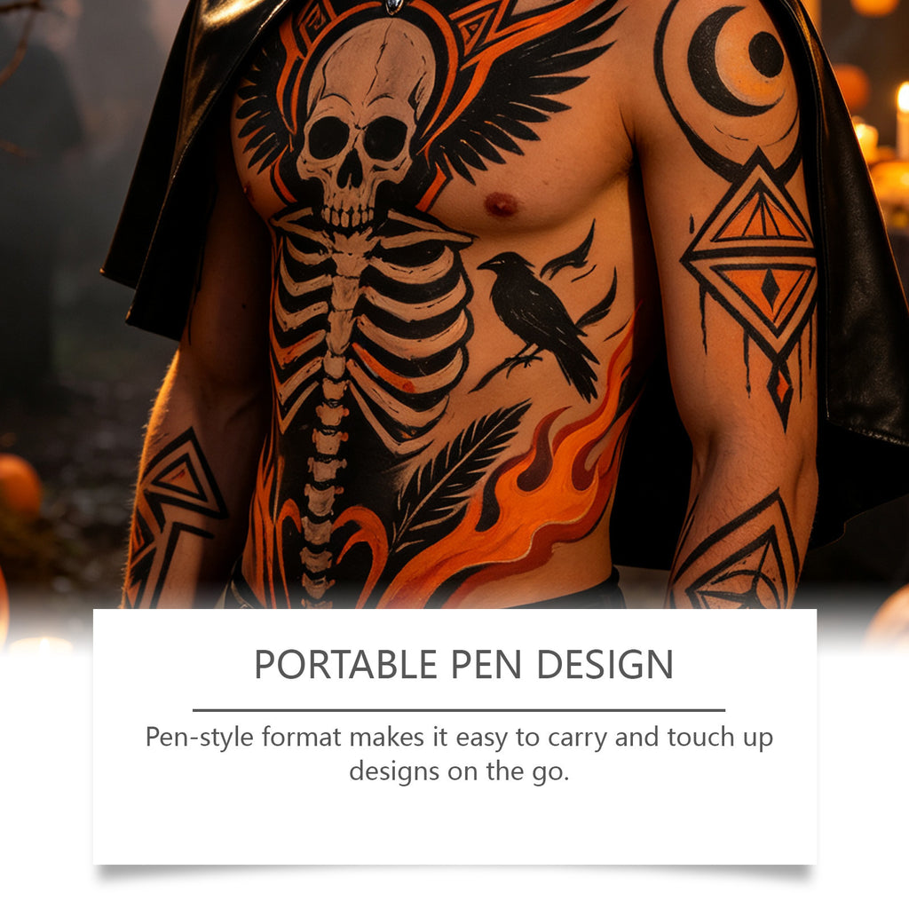 Body Painting Pen, 12 Farben