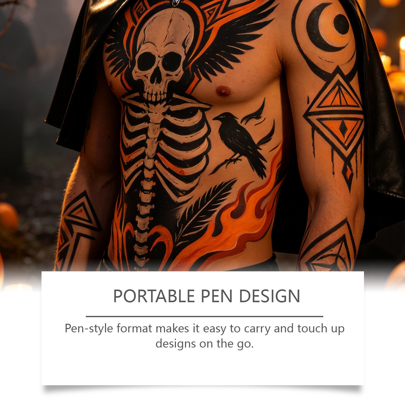 Body Painting Pen, 12 Farben