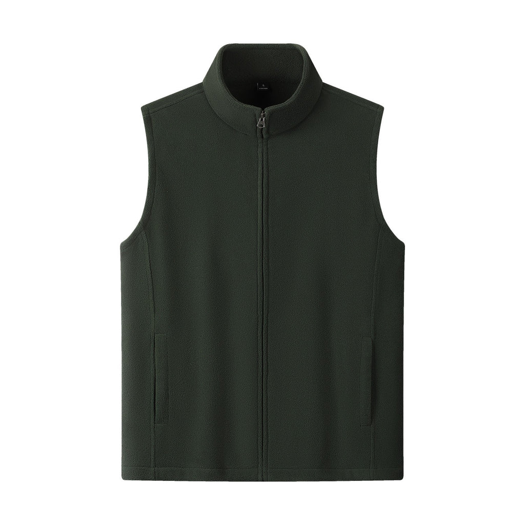 Fleece-Weste mit Doppelfleece