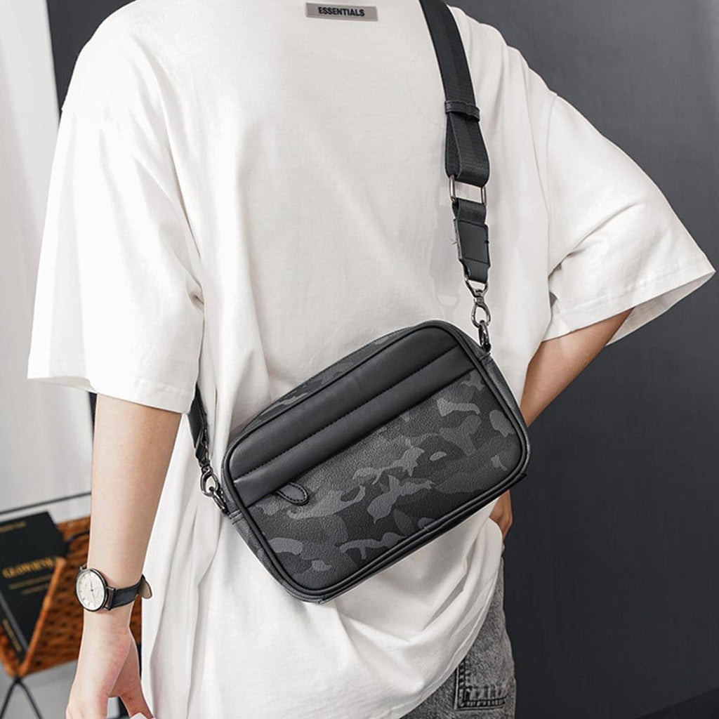 Plaid Umhängetasche, Crossbody und Bauchtasche