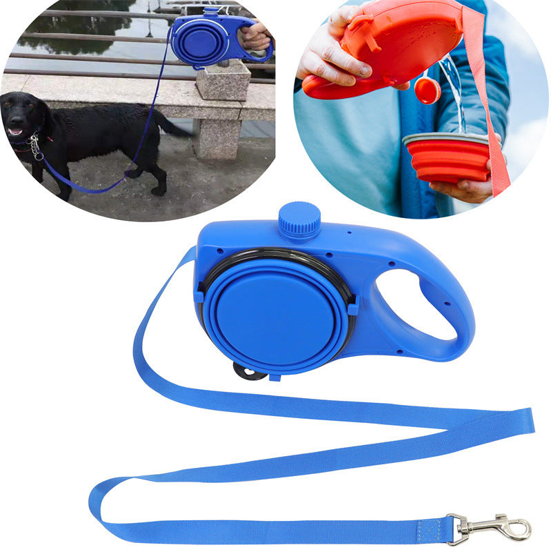 Hunde- und Katzenleine mit Wasserflasche – Bild 3 | LuxeStyle