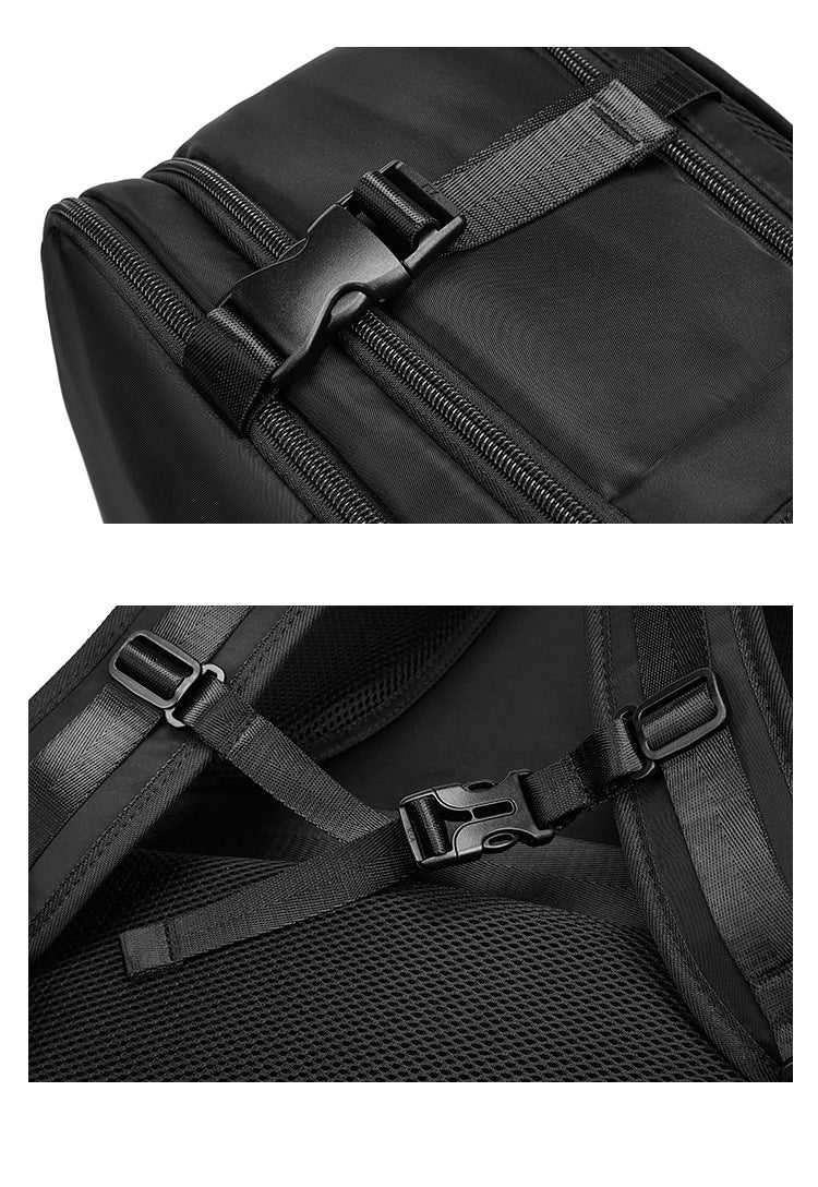 Grosses Multifunktions-Rucksack 20-35 L, 30×17×43 cm – Bild 3 | LuxeStyle
