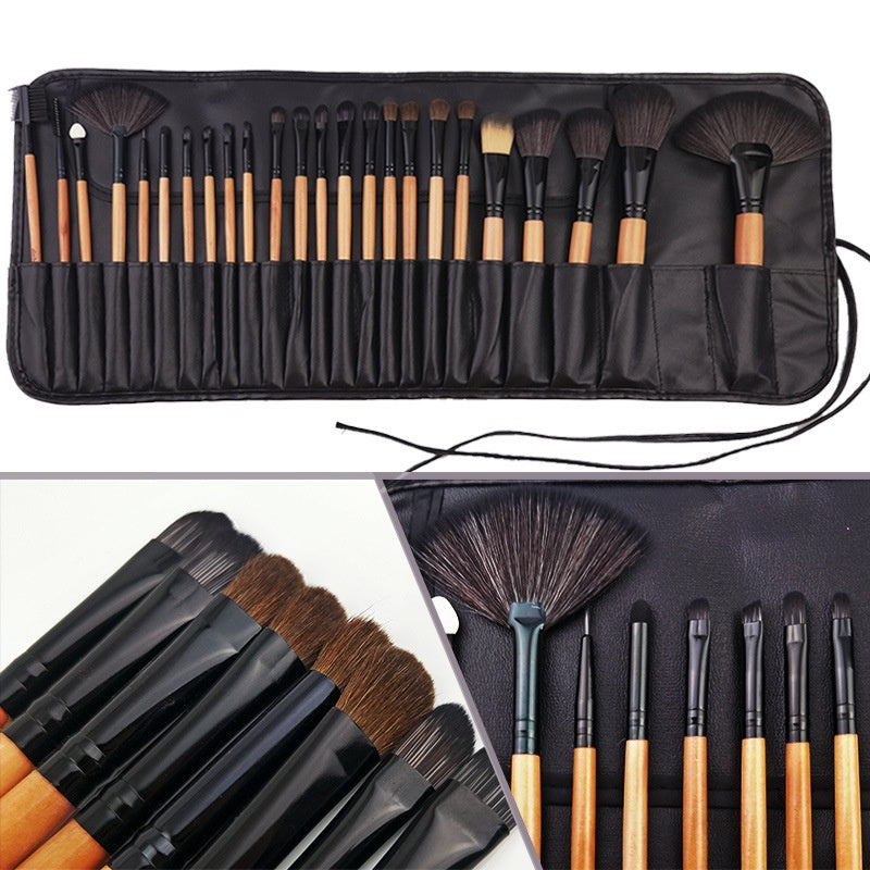 24-teiliges Make-up Pinselset